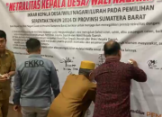Wali Nagari se-Sumbar Ikrarkan Netral di Pilkada 2024