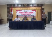Meningkat! Terungkap 37 Kasus Narkoba di Agam Sepanjang 2024