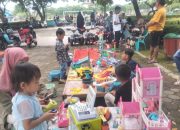 Liburan, Taman Bermain GOR Rang Agam Dipadati Pengunjung