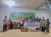 Perwira Polda Sumbar Lulusan SIP Angkatan 53 Gelombang II Serahkan Bantuan Sembako ke Panti Sosial