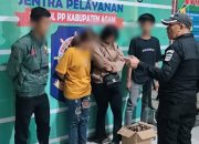 Dua Pasangan Bukan Pasutri dan Belasan Miras Terjaring Razia Pekat di Agam