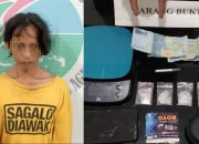 Seorang Bandar Narkoba di Agam Diringkus, Polisi Amankan Sabu dan Ganja